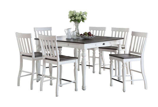 Steve Silver - Joanna 7pc Counter Set - Two Tone - JA54547PC veiw 1