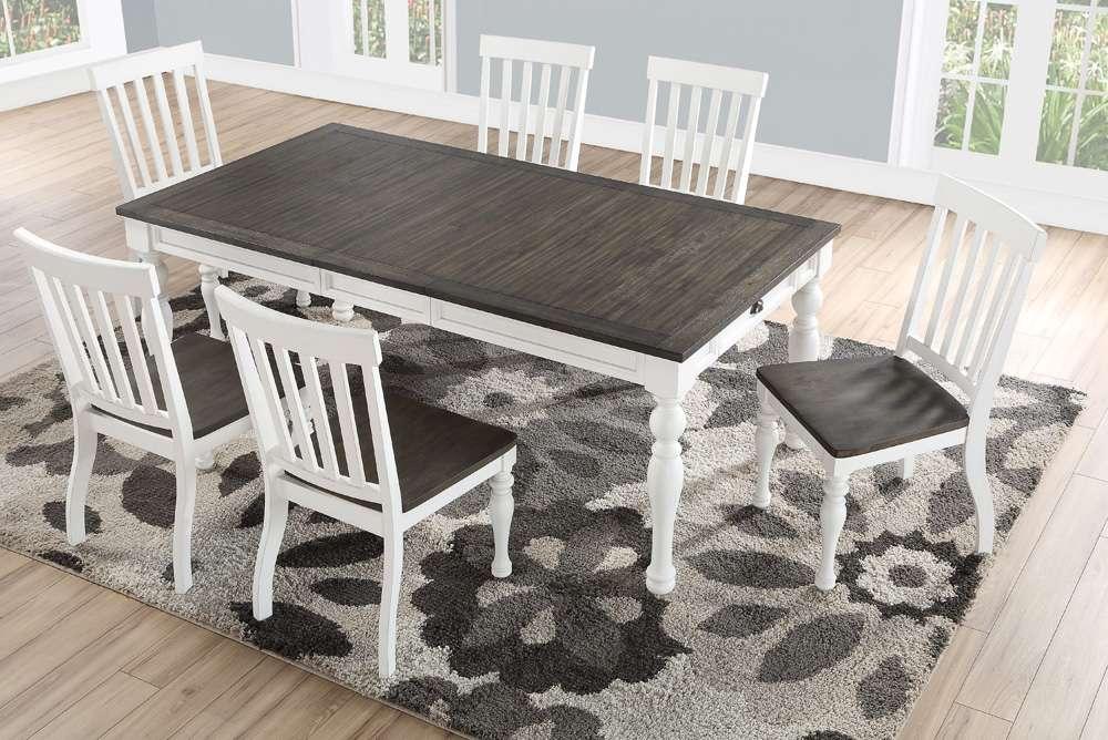 Steve Silver - Joanna 7pc Dining Set - Two Tone - JA500TS7PC veiw 6