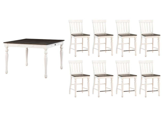 Steve Silver - Joanna 9pc Counter Set, Two Tone - JA54549PC veiw 1