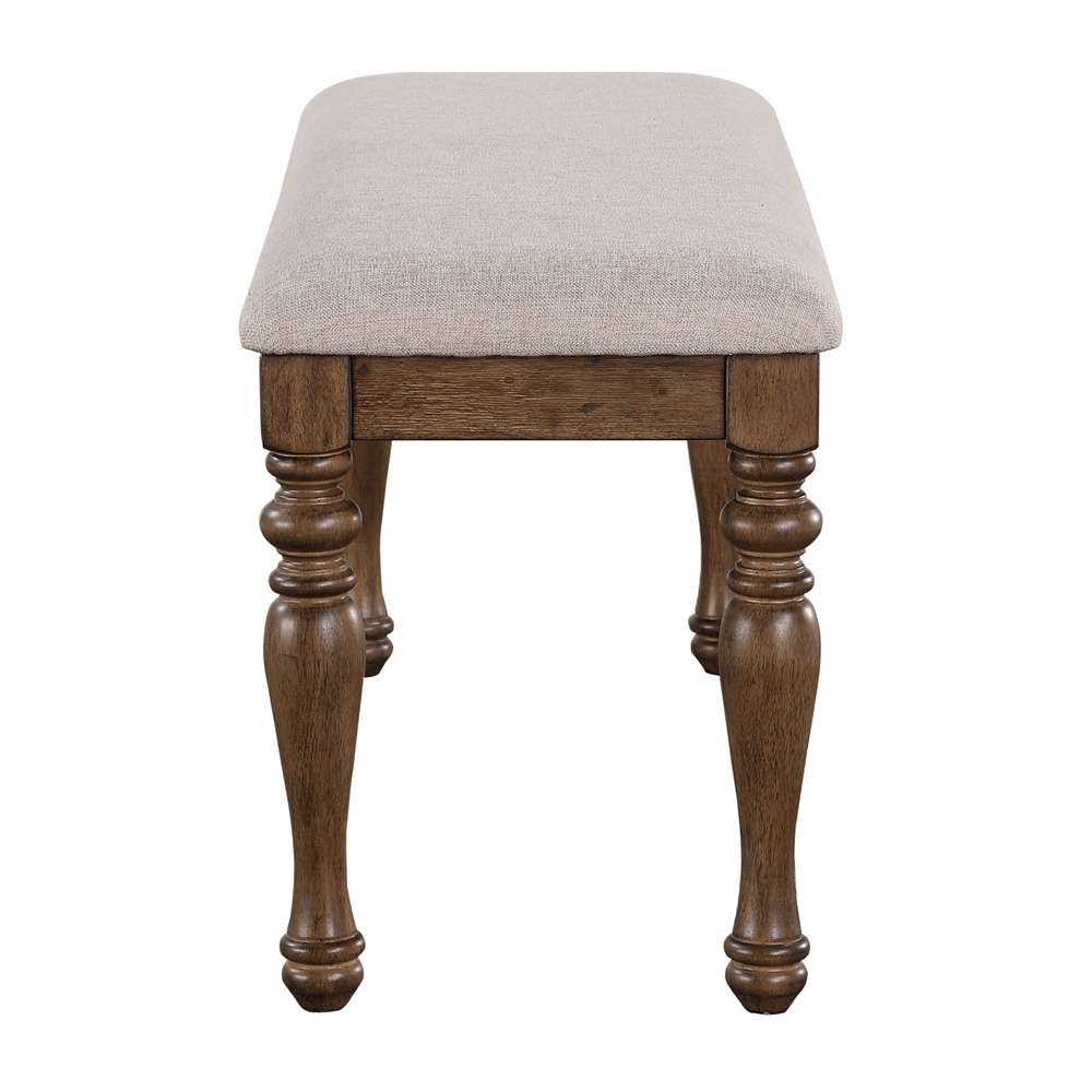 Steve Silver - Joanna Bench - Brown - JA600NBN veiw 3