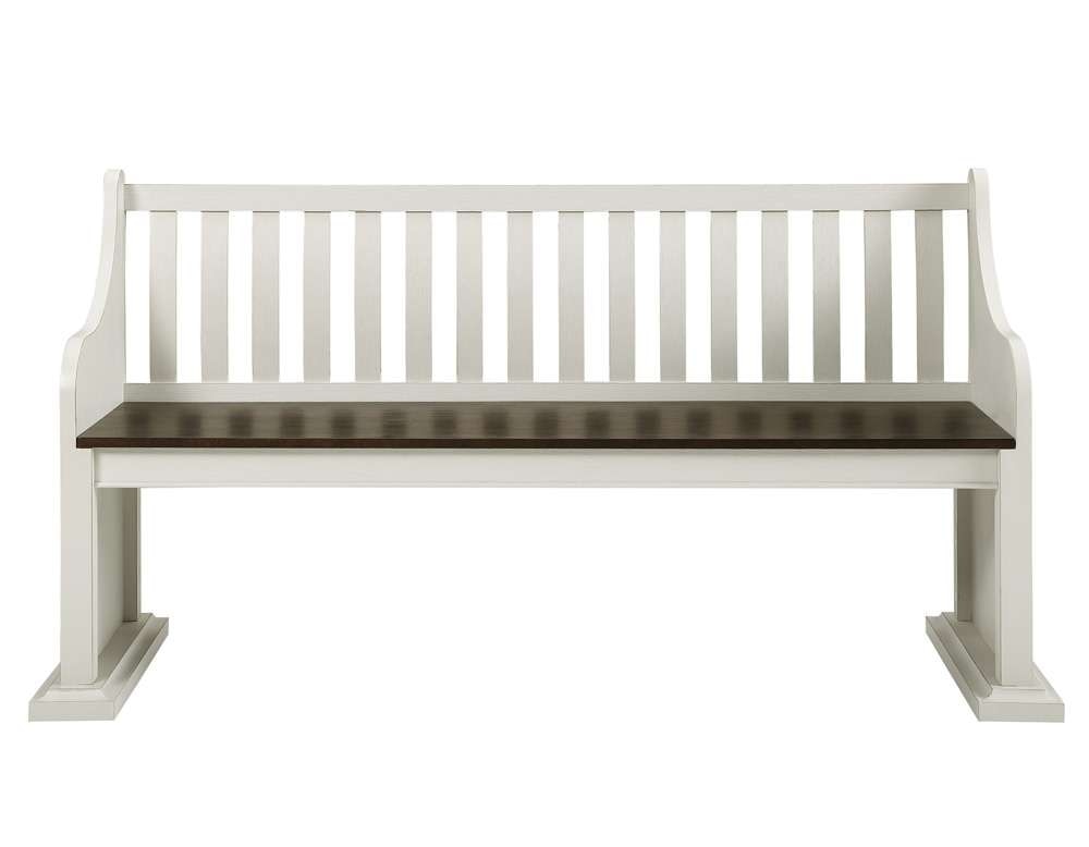 Steve Silver - Joanna Bench with Back - JA500BNB view 1