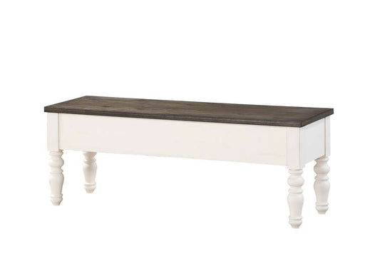 Steve Silver - Joanna Two Tone Storage Bench - JA500BN veiw 1