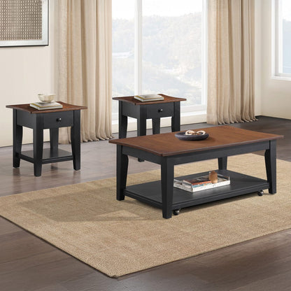 Steve Silver - Joplin 3-Piece Occasional Set with 2 End Tab - JOP100N-2E-3PC view 1
