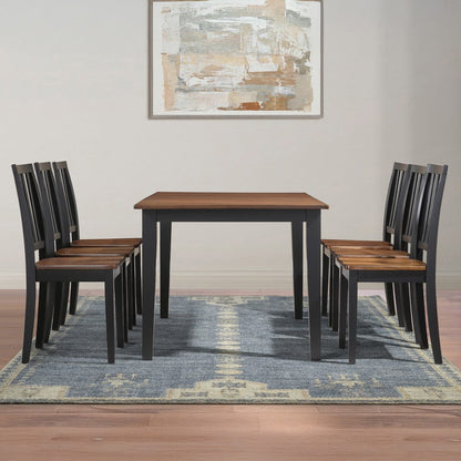 Steve Silver - Joplin 7-Piece Dining Set w 6 Chairs - JOP500N-D7PC view 9