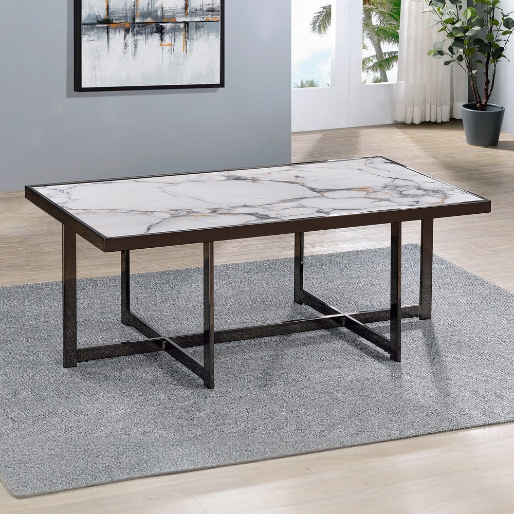 Steve Silver - Kayley Sintered Stone Cocktail Table - KY200WC view 4