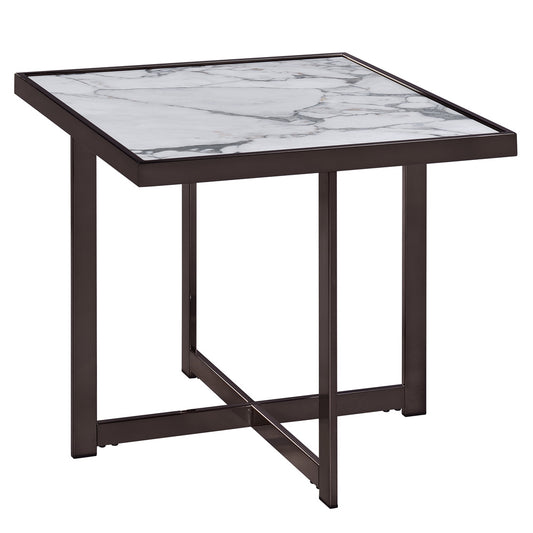 Steve Silver - Kayley Sintered Stone Square End Table - KY200WE view 1