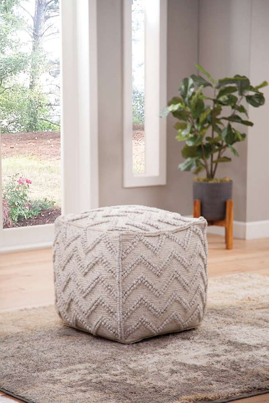 Steve Silver - Kenzari Handwoven Pouf - KZ180P veiw 1