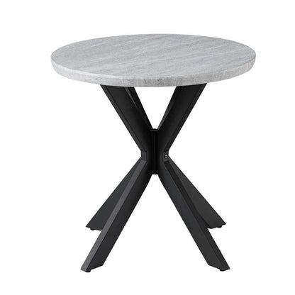 Steve Silver - Keyla Faux-Marble Round End Table - KY200E veiw 1