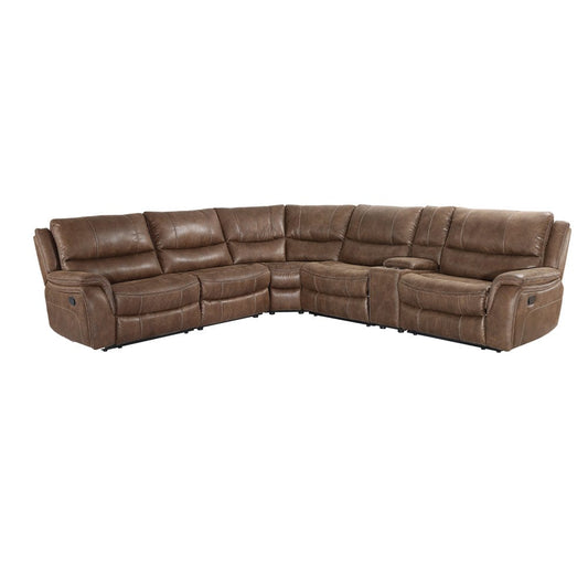 Steve Silver - Lehi 6-Piece Manual Reclining Sectional - LH97506PCSECT view 1