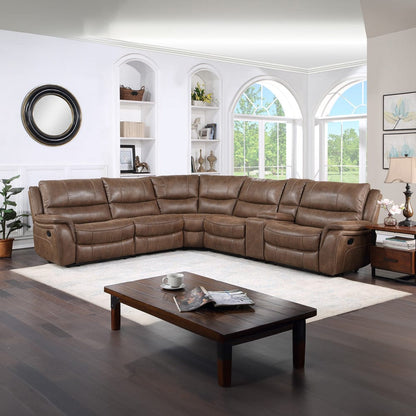 Steve Silver - Lehi 6-Piece Manual Reclining Sectional - LH97506PCSECT view 2