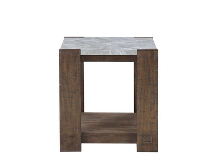 Steve Silver - Libby Sintered Stone End Table - LB100E veiw 1