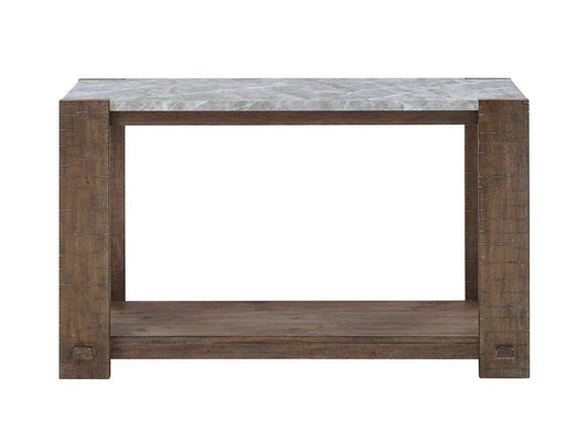 Steve Silver - Libby Sintered Stone Sofa Table - LB100S veiw 1