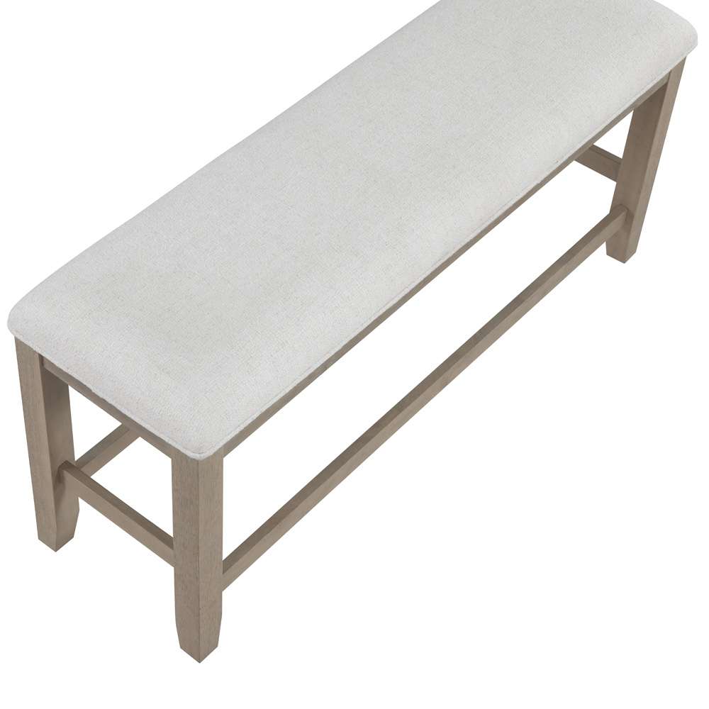 Steve Silver - Lily 25in Counter Bench - LLY500CCBN veiw 4