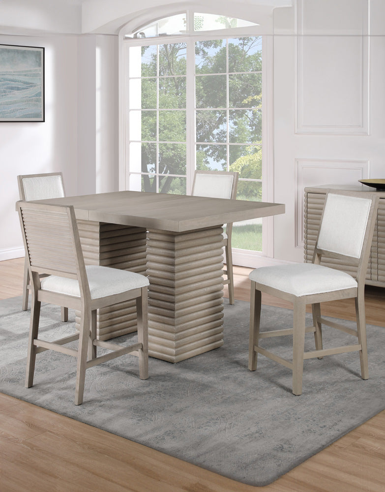 Steve Silver - Lily 5-Piece Counter Dining Set - LLY500-C5PC view 1