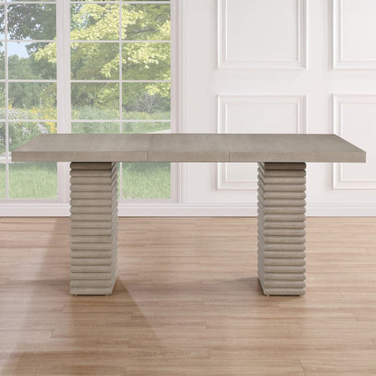 Steve Silver - Lily 60-78" Counter Table w/18" Leaf - LLY500-PTPTB view 6