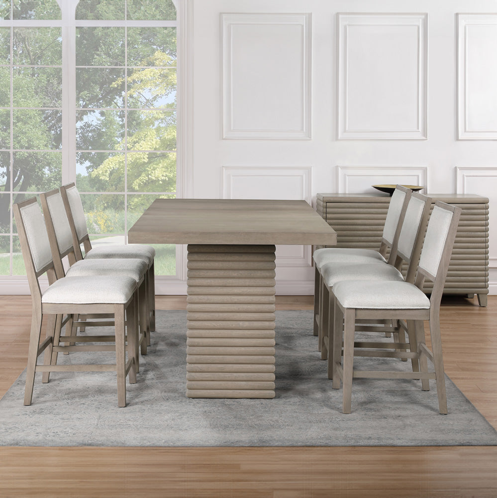 Steve Silver - Lily 7-Piece Counter Dining Set - LLY500-C7PC view 9