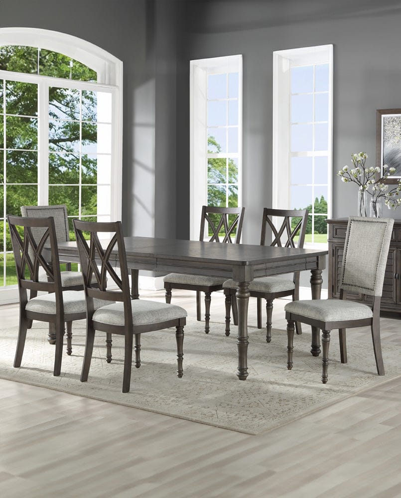 Steve Silver - Linnett 7-Piece Dining Two Upholstered - LT5007PC2 view 1