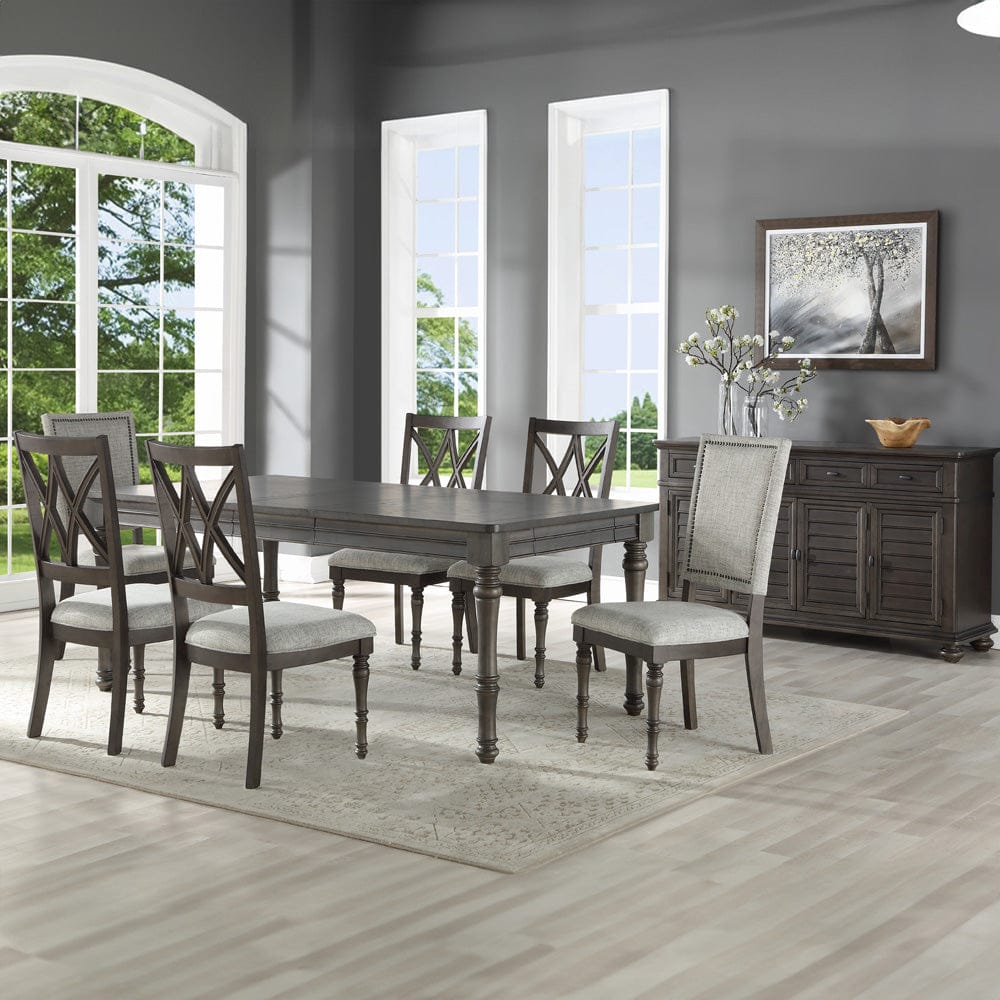 Steve Silver - Linnett 8-Piece Dining Set - LT500-2U-D8PC view 1