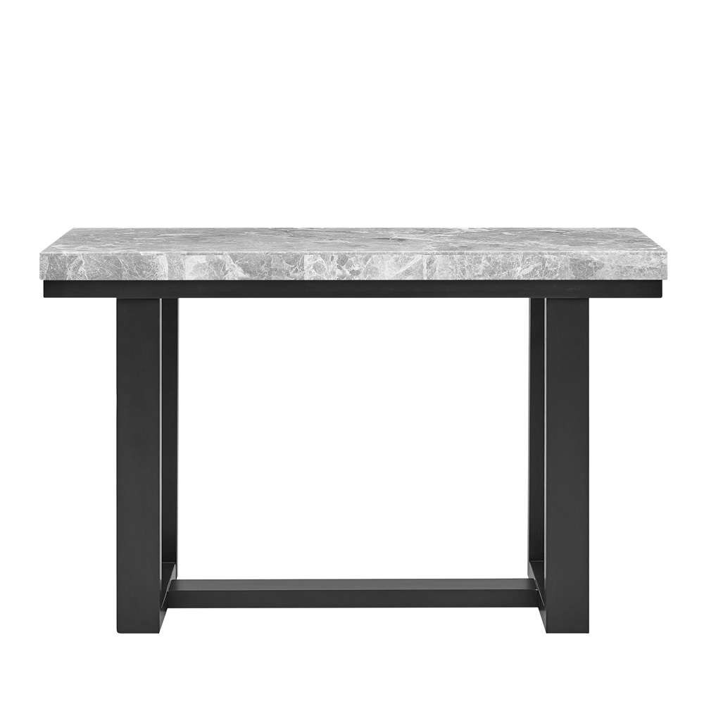Steve Silver - Lucca Gray Marble Sofa Table - LC350S veiw 1