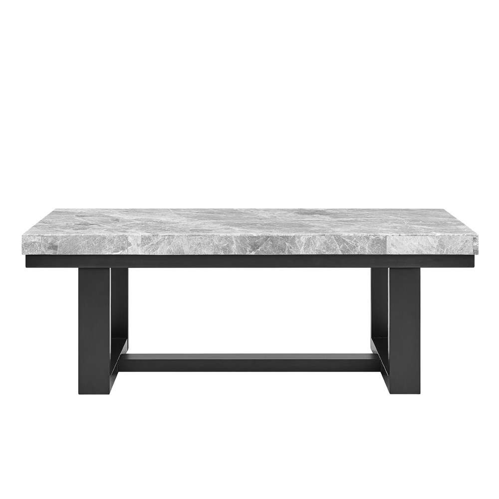 Steve Silver - Lucca Gray Marble Top Coffee Table - LC350C veiw 1