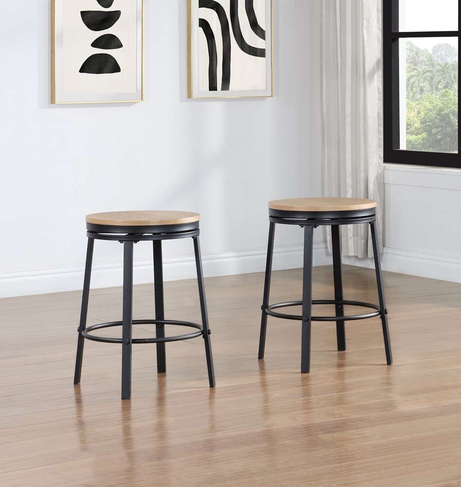 Steve Silver - Magnoli 5-Piece Counter Dining Set (Counter Table & 4 Swivel Counter Chairs) - MM4242K-C5PC veiw 6