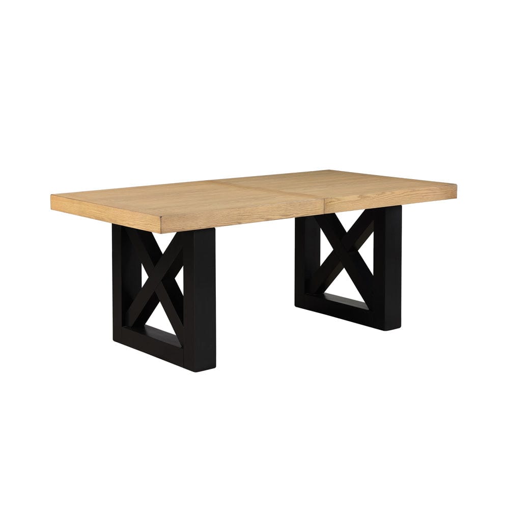 Steve Silver - Magnolia 5-Piece Set, 72-108" Dining Table w/2-18 Leaves, 4 Side Chairs, Black Base - MM500K-D5PC view 5