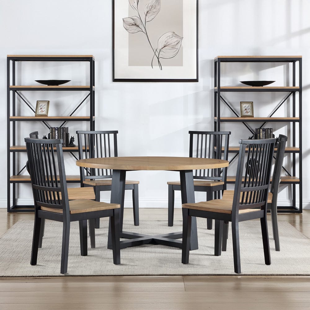 Steve Silver - Magnolia 54-inch Round 7-Piece Dining Se - MM5454K-D7PC view 1