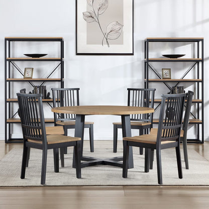 Steve Silver - Magnolia 54-inch Round 7-Piece Dining Se - MM5454K-D7PC view 1