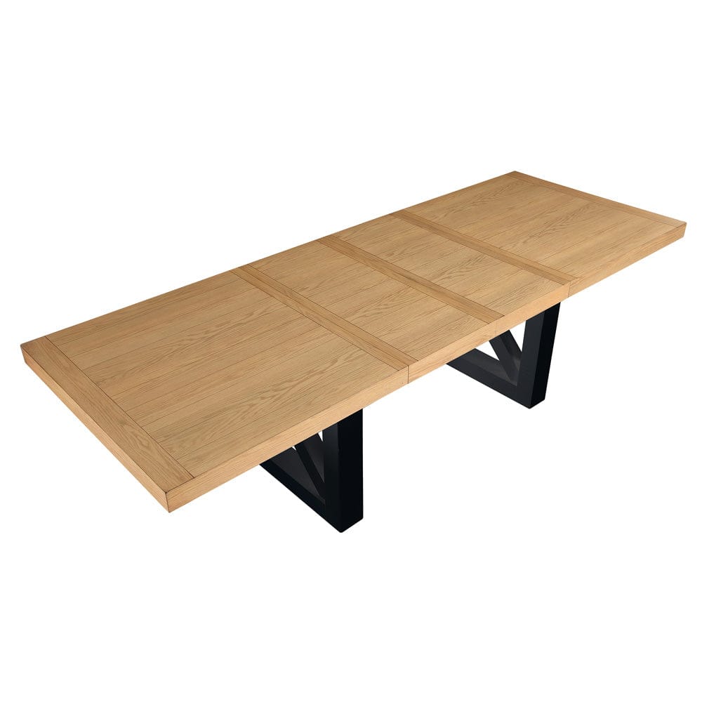 Steve Silver - Magnolia 7-Piece Set, 72-108" Dining Table w/2-18 Leaves, 6 Side Chairs, Black Base - MM500K-D7PC view 4