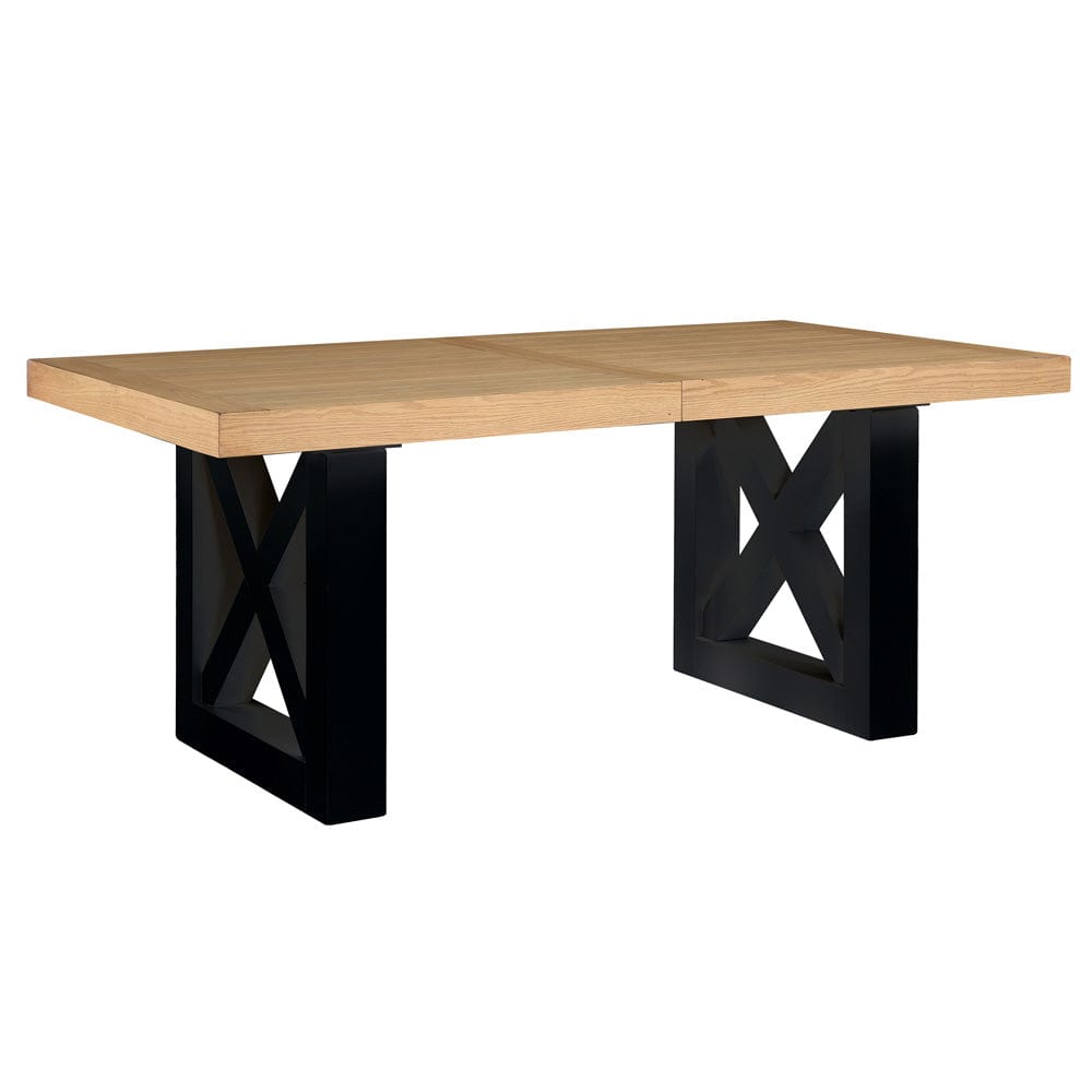 Steve Silver - Magnolia 7-Piece Set, 72-108" Dining Table w/2-18 Leaves, 6 Side Chairs, Black Base - MM500K-D7PC view 6