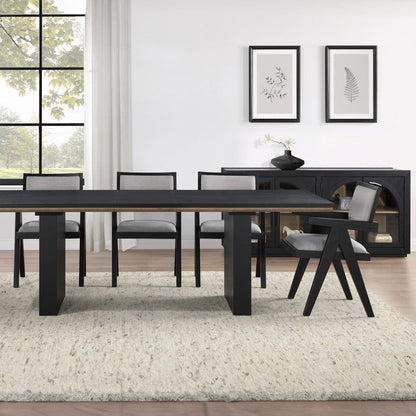 Steve Silver - Magnolia 80-96" Table 5-Piece Arm Chair Dining Set - MM600K-AC-D5PC view 8