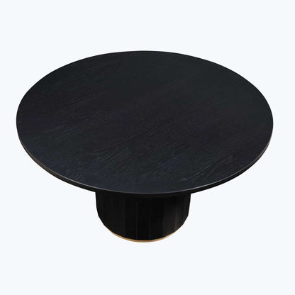 Steve Silver - Magnolia Black 5PC Round Dining Set - MM520K-S-D5PC veiw 5