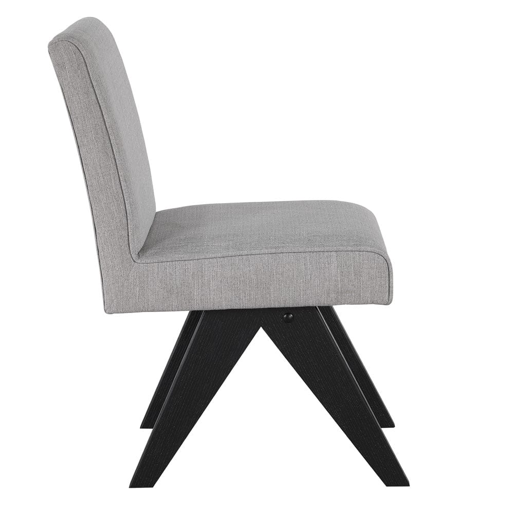 Steve Silver - Magnolia Black Side Chair (Set of 2) - MM600KS view 2
