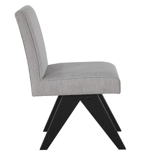 Steve Silver - Magnolia Black Side Chair (Set of 2) - MM600KS view 2