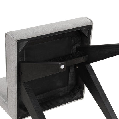 Steve Silver - Magnolia Black Side Chair (Set of 2) - MM600KS view 4
