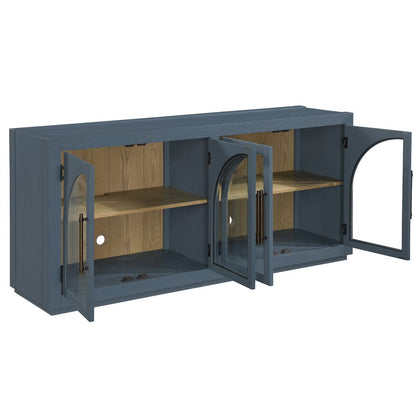Steve Silver - Magnolia Blue Server - MM520BSV view 3