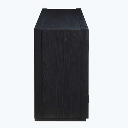 Steve Silver - Magnolia Cathedral Doored Server - Black - MM520KSV veiw 4