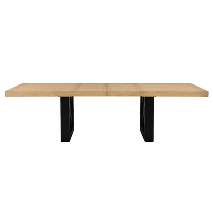 Steve Silver - Magnolia Dining Table w/2-18in Leaves, Black Base - MM500KT view 5