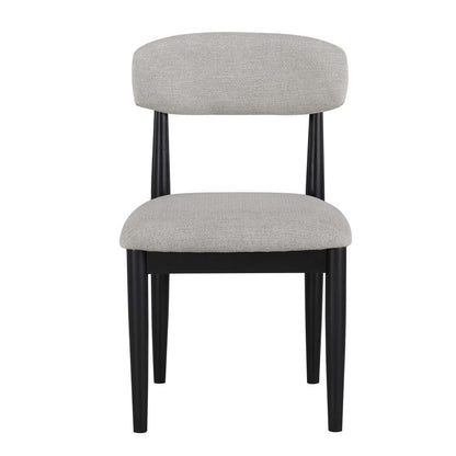 Steve Silver - Magnolia Upholstered Side Chair - Black (Set of 2) - MM520KS veiw 1