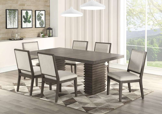 Steve Silver - Mila 7pc Dining Set - MI500-7PC veiw 1