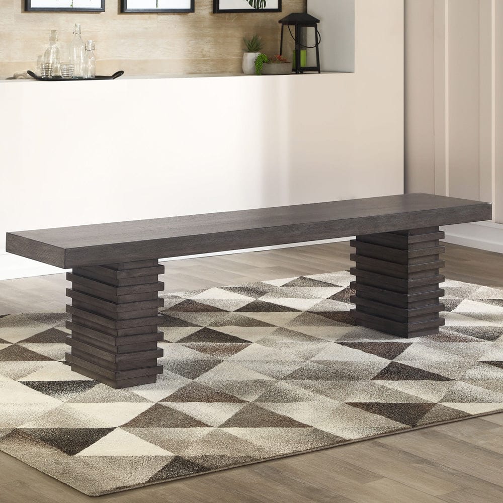 Steve Silver - Mila Bench - MI500BNBT view 3
