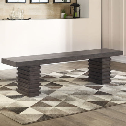 Steve Silver - Mila Bench - MI500BNBT view 3