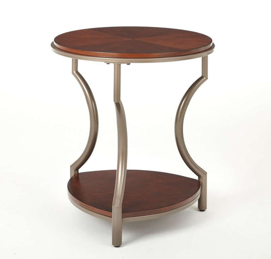 Steve Silver - Miles Round End Table - ML300E veiw 1