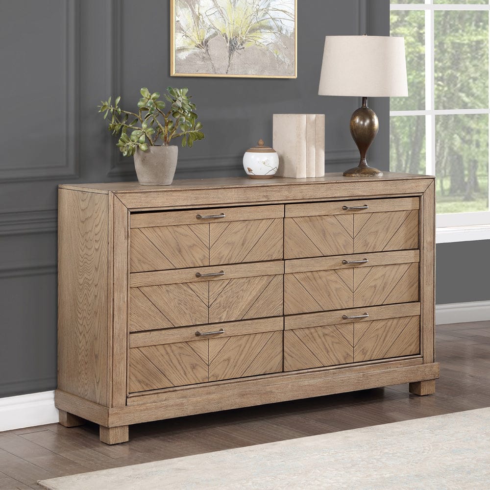 Steve Silver - Montana 6-Drawer Dresser, Sand - MON900DRST view 5