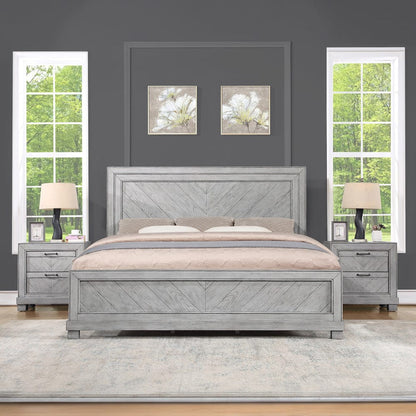 Steve Silver - Montana Queen 3-Piece Set(2 NS+Bed) - MON900G-Q3PC view 1