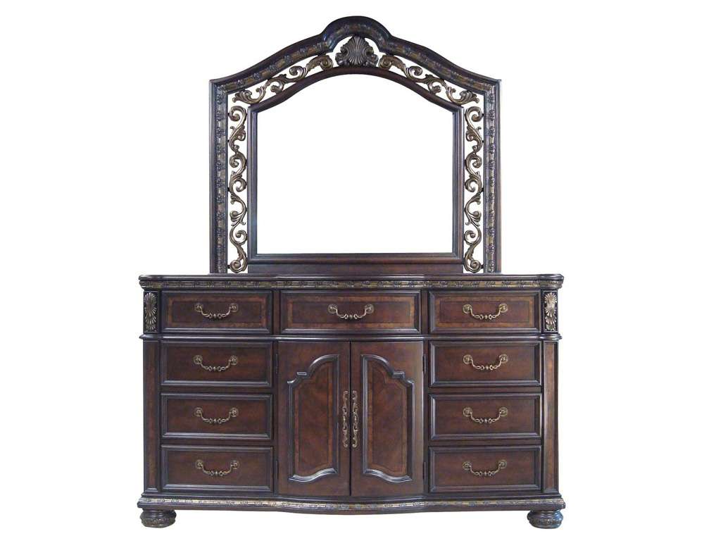Steve Silver - Monte Carlo Dresser and Mirror - RE163SS-DRMR veiw 1