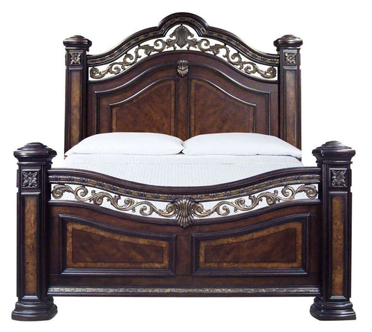 Steve Silver - Monte Carlo Queen Bed Complete - RE163SS-QBED veiw 1