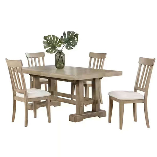 Steve Silver - Napa 5-Piece Dining Set - Sand - NP500-D5PC-S veiw 1