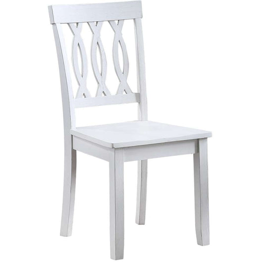 Steve Silver - Naples Side Chair - White - (Set of 2) - NA500SW veiw 1