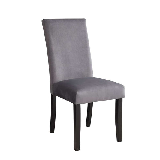 Steve Silver - Napoli Gray Velvet Side Chair - (Set of 2) - NL500SG veiw 1